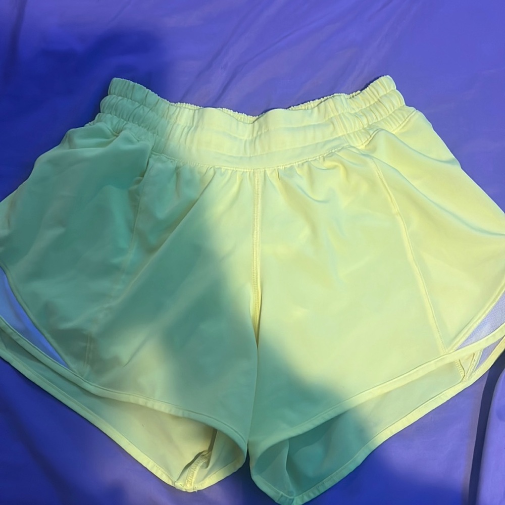 bright neon athletic shorts